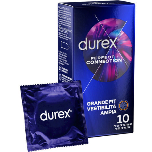 Durex Perfect Connection Silicone Extra Lubrification 10 Units | Niks.fi verkkokauppa