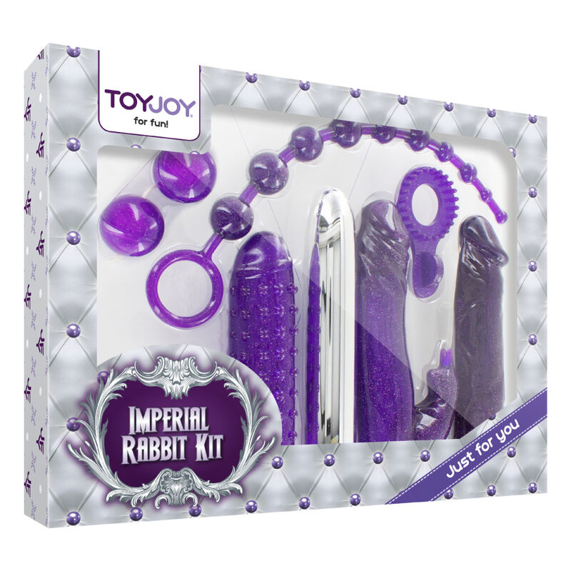 Toyjoy Imperial Rabbit Kit Purple | Niks.fi verkkokauppa
