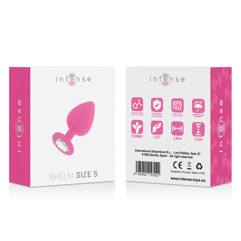 Intense Shelki S Plug Anal Fuchsia | Niks.fi verkkokauppa