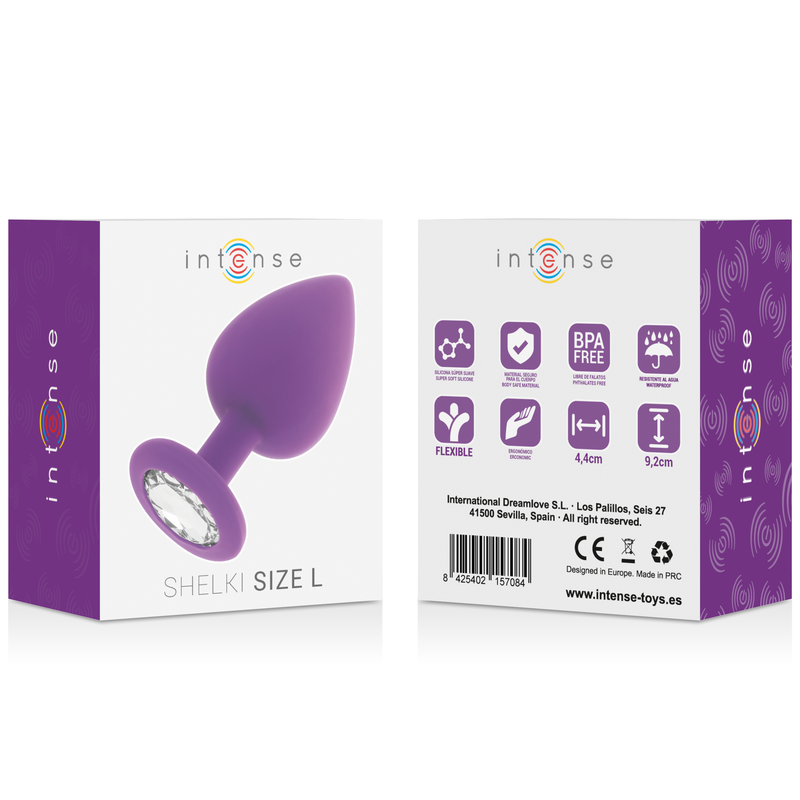 Intense Shelki L Plug Anal Lilac | Niks.fi verkkokauppa