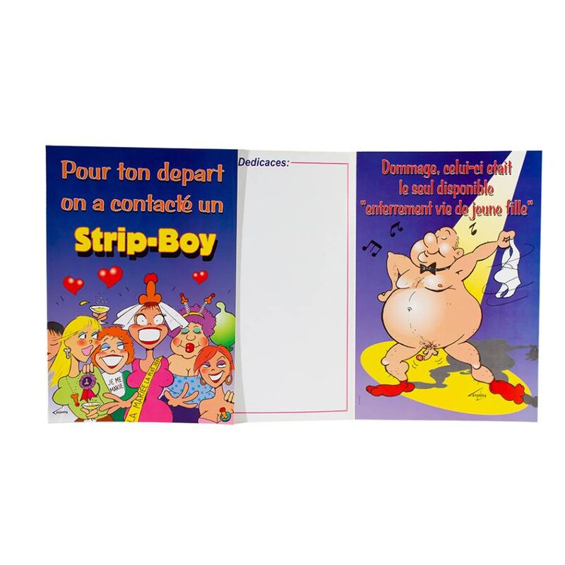 Femarvi Strip Boy Goodbye Card /Fr | Niks.fi verkkokauppa