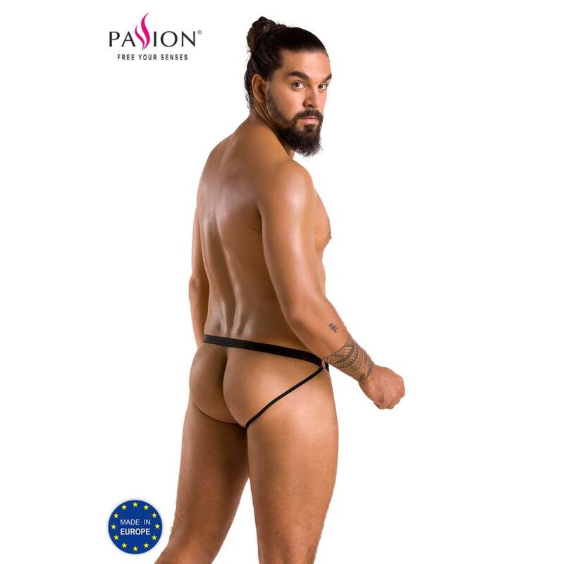 Passion 034 Slip Open Luke Black L/Xl | Niks.fi verkkokauppa