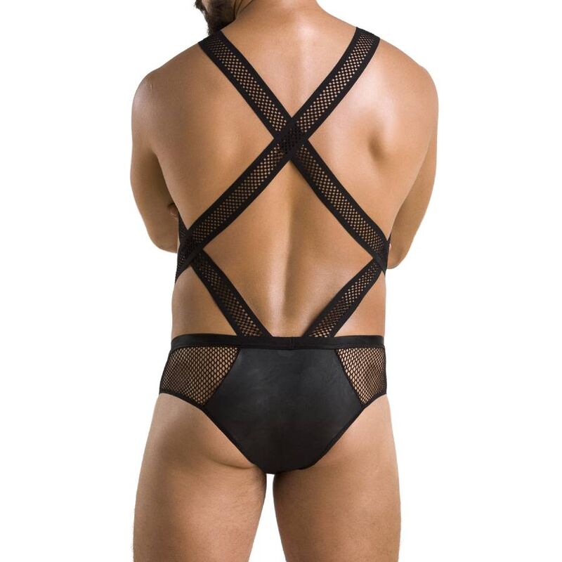 Passion 045 Body Victor Black S/M | Niks.fi verkkokauppa