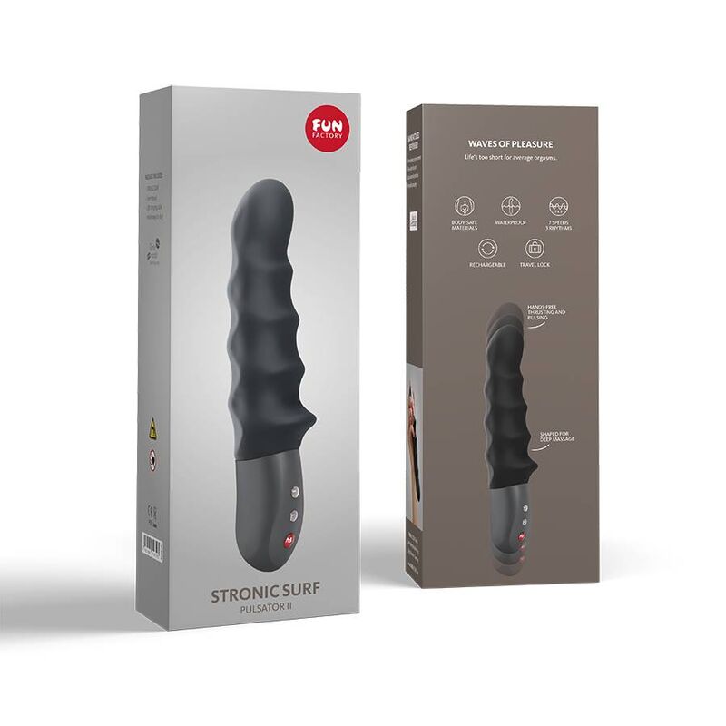 Fun Factory Stronic Surf Black | Niks.fi verkkokauppa