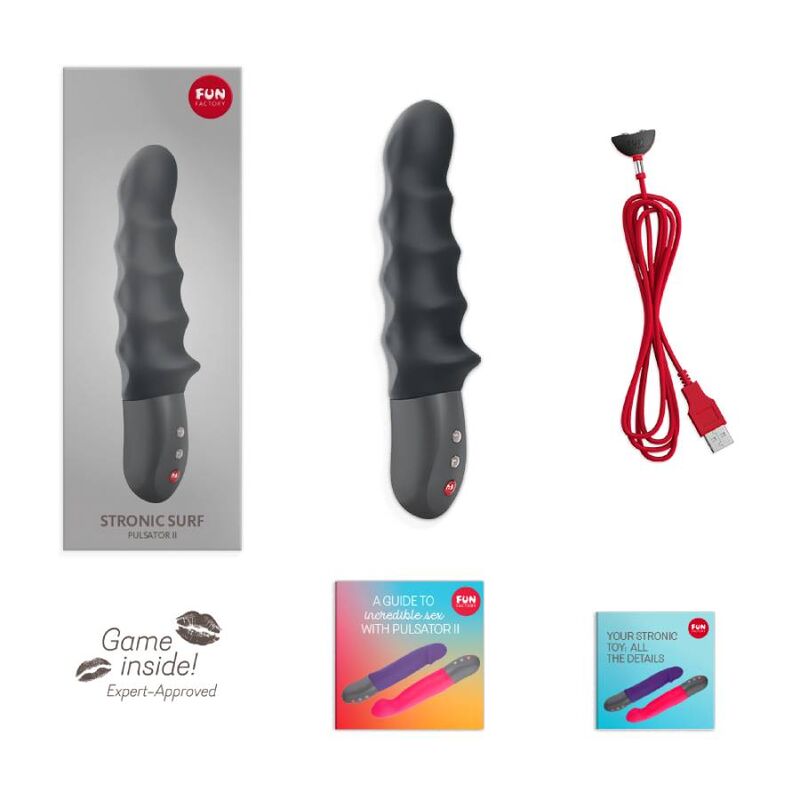Fun Factory Stronic Surf Black | Niks.fi verkkokauppa