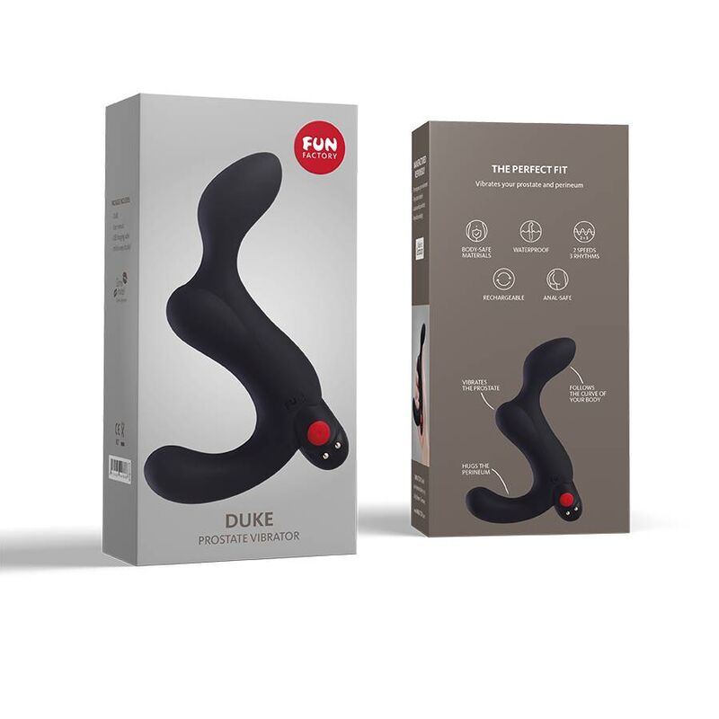 Fun Factory Duke Prostate Stimulator Black | Niks.fi verkkokauppa