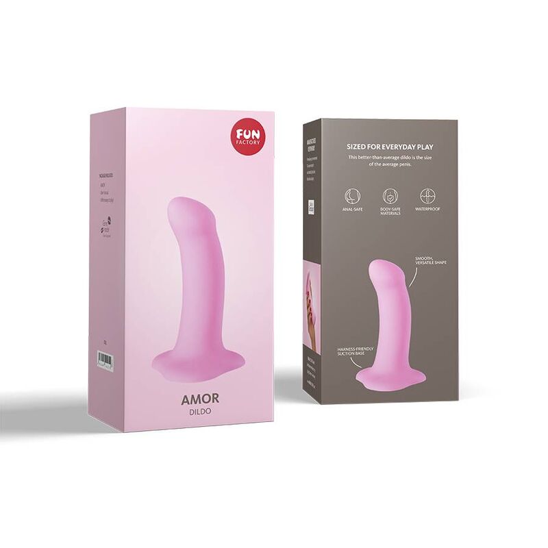 Fun Factory Amor Dildo Candy Rose | Niks.fi verkkokauppa