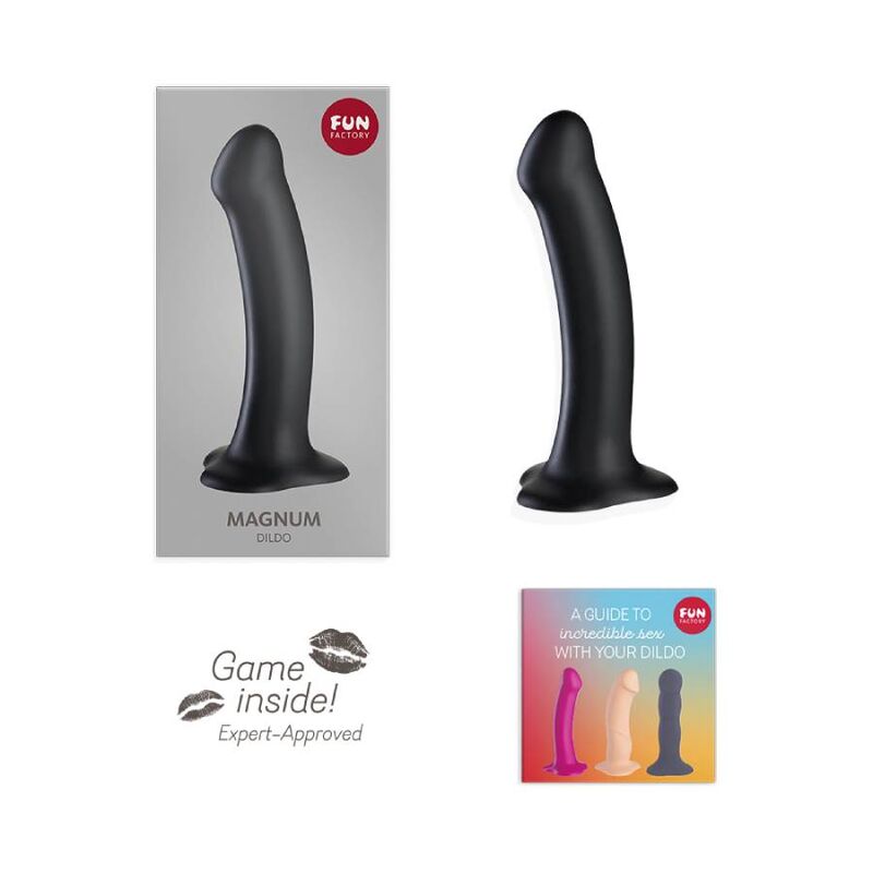 Fun Factory Magnum Dildo Black | Niks.fi verkkokauppa