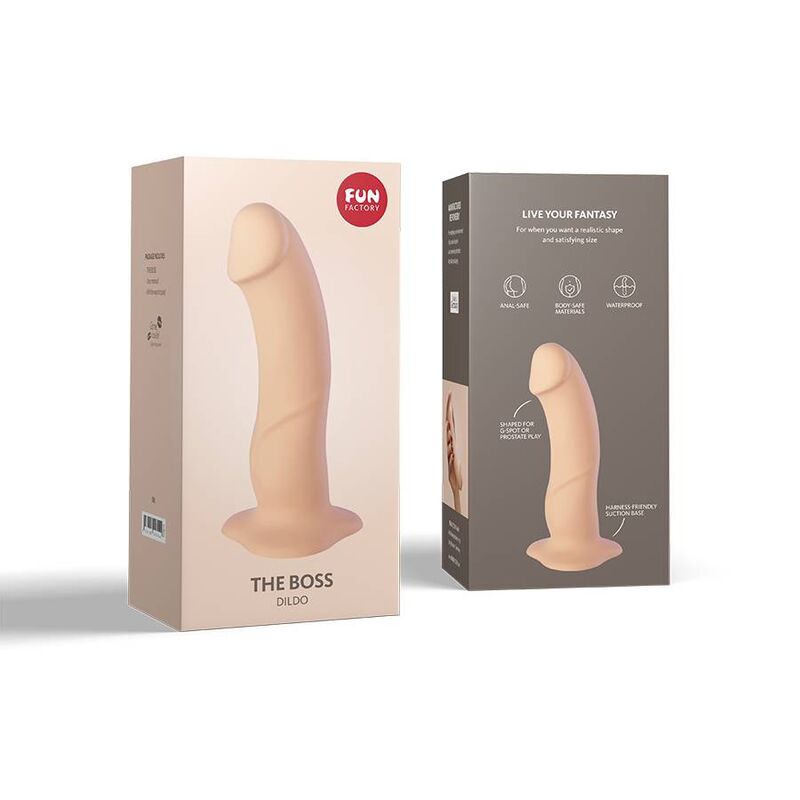 Fun Factory The Boss Stub Dildo Nude | Niks.fi verkkokauppa