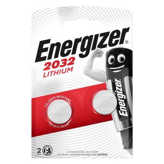 Energizer Battery Lithium Button Cr2032 3V 2 Unit | Niks.fi verkkokauppa