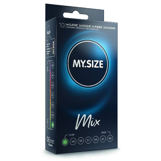 My Size Mix Condoms 47 Mm 10 Units | Niks.fi verkkokauppa