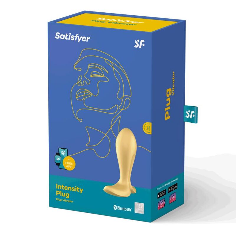 Satisfyer Intensity Plug Gold | Niks.fi verkkokauppa