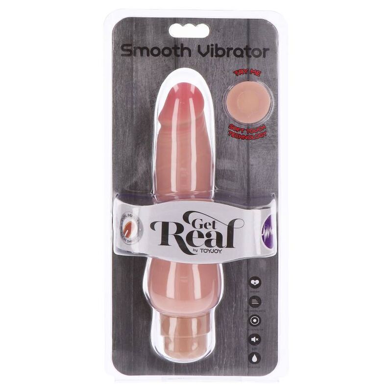 Get Real Dual Density Smooth Vibrator Skin | Niks.fi verkkokauppa