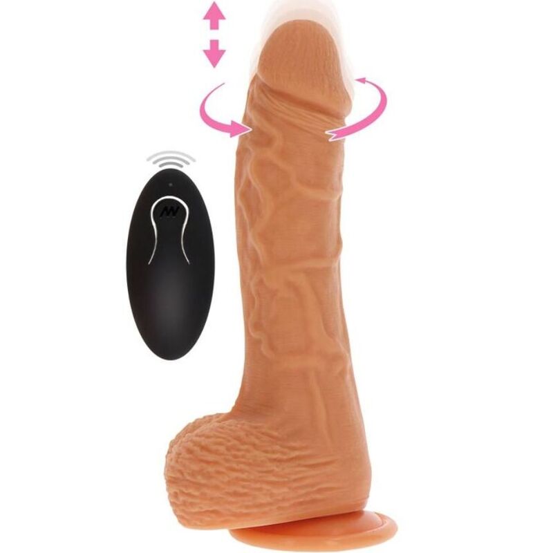 Get Real Up&Down Rotating Vibr Dildo Skin | Niks.fi verkkokauppa