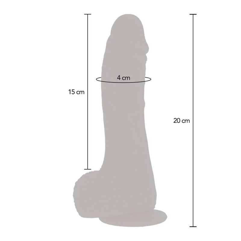 Get Real Up&Down Rotating Vibr Dildo Skin | Niks.fi verkkokauppa