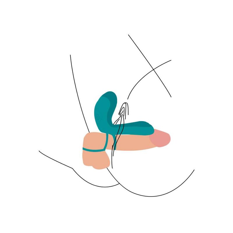 Xocoon Couples Vibrator Ring Green | Niks.fi verkkokauppa
