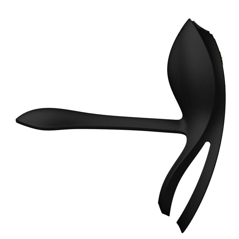 Zalo Bayek Vibrating Couples Ring Black | Niks.fi verkkokauppa