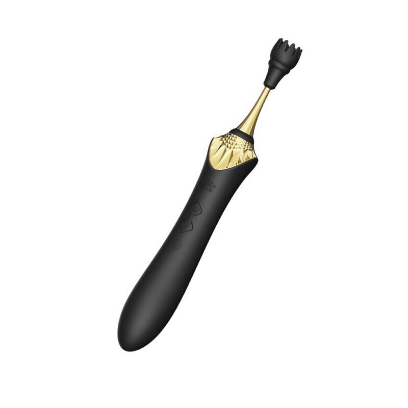 Zalo Bess 2 Clitoral Massager Black | Niks.fi verkkokauppa