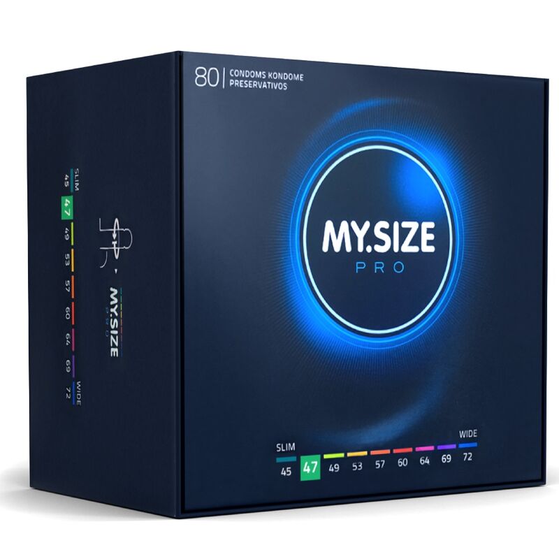 My Size Pro Condoms 47 Mm 80 Units | Niks.fi verkkokauppa