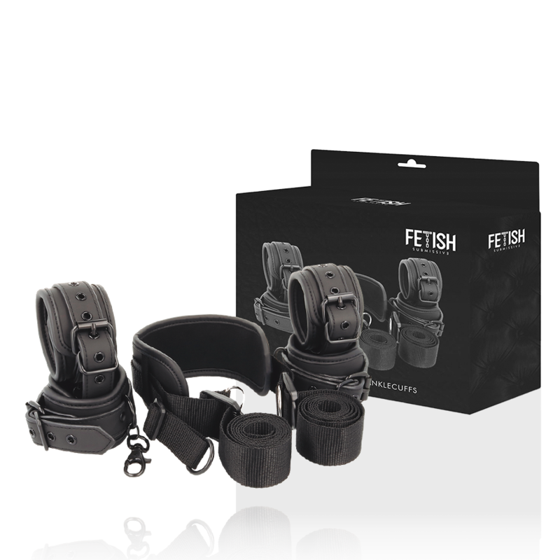 Fetish Submissive Master Position With 4 Noprene-Lined Handcuffs | Niks.fi verkkokauppa