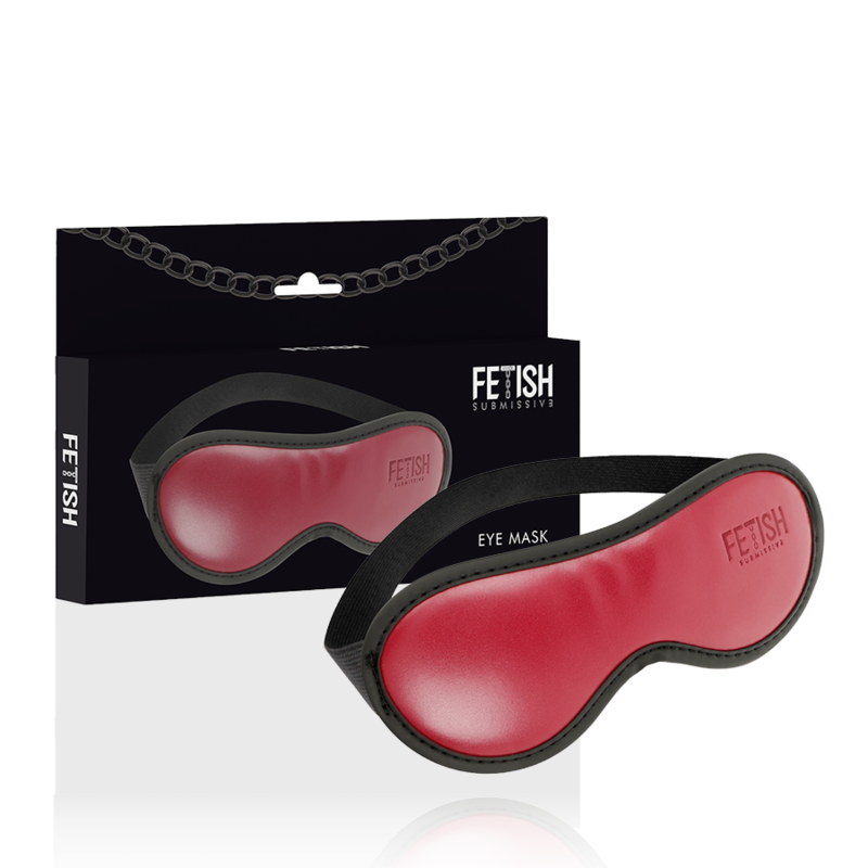 Fetish Submissive Dark Room Vegan Leather Mask With Neoprene Lining | Niks.fi verkkokauppa