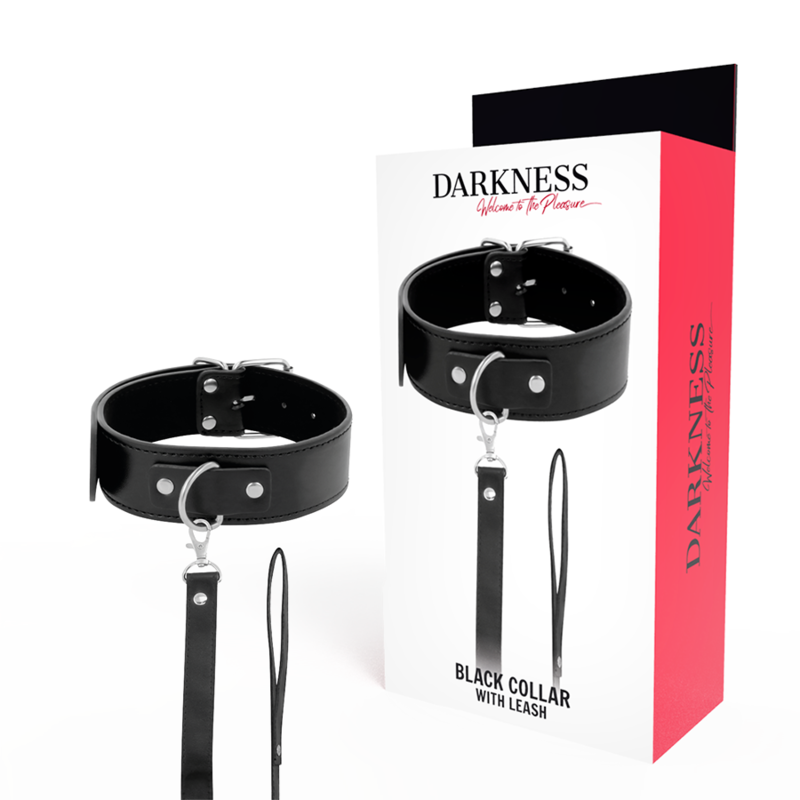 Darkness Posture Necklace With Leather Chain | Niks.fi verkkokauppa