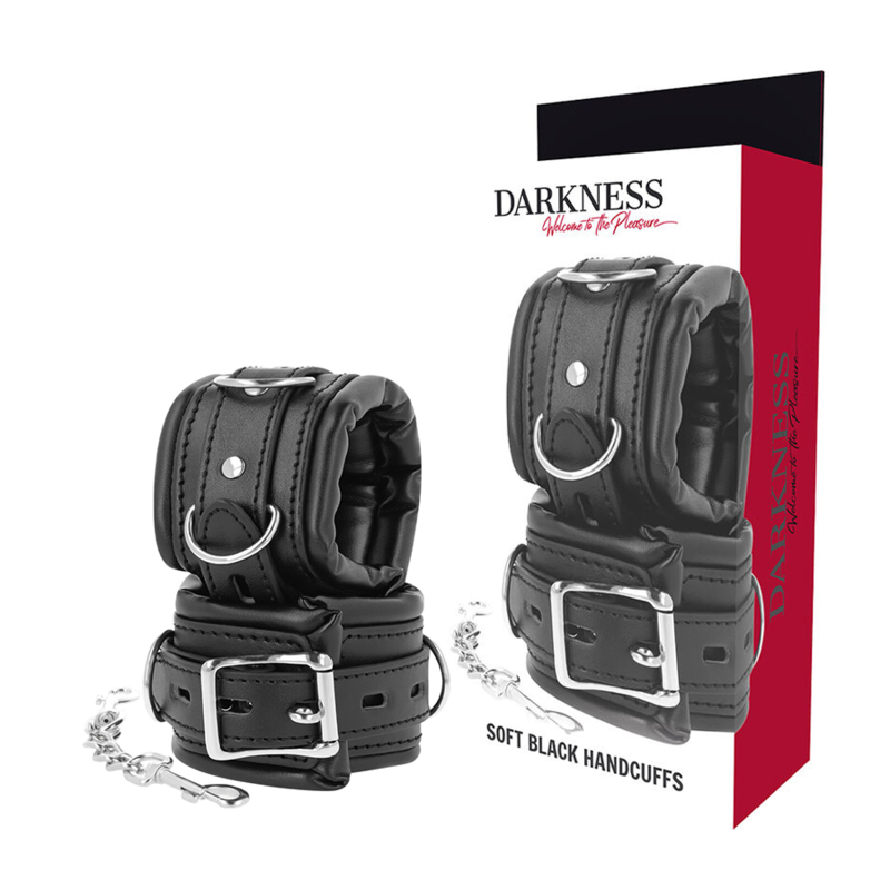 Darkness Padded Bdsm Handcuffs | Niks.fi verkkokauppa