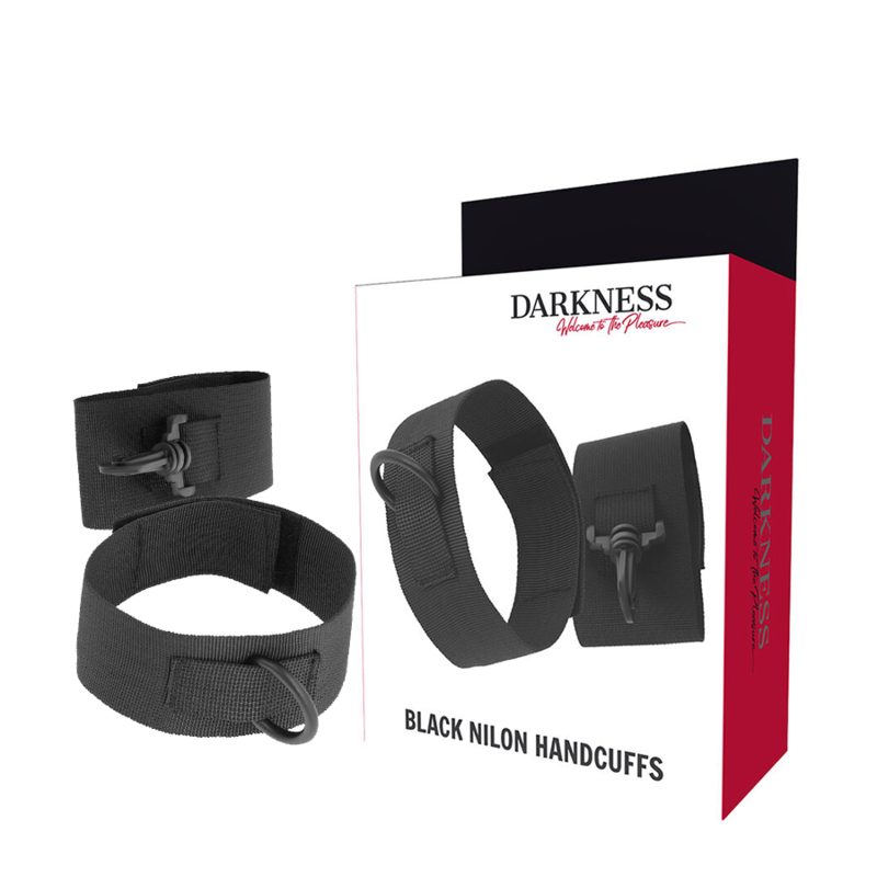 Darkness Nylon Handcuffs For Beginners | Niks.fi verkkokauppa
