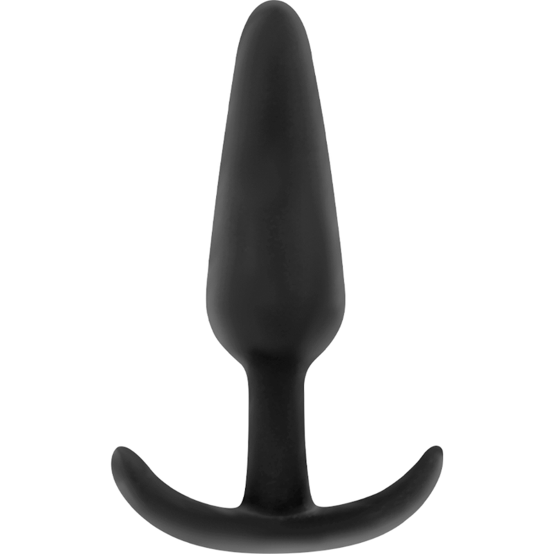 Black&Silver Kael Silicone Anal Plug With Medium Handle | Niks.fi verkkokauppa