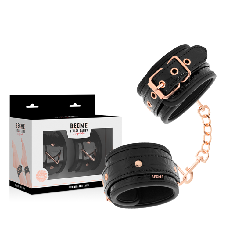 Begme Black Edition Premium Ankle Cuffs With Neoprene Lining | Niks.fi verkkokauppa