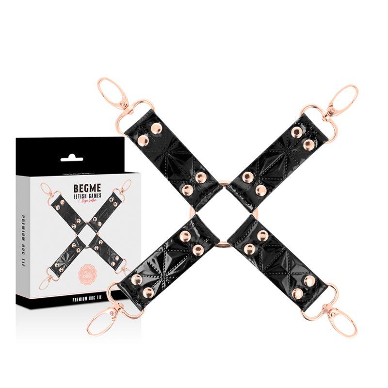 Begme Black Edition Vegan Leather Hog Tie | Niks.fi verkkokauppa
