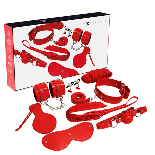 Experience Bdsm Fetish Kit Red Series | Niks.fi verkkokauppa