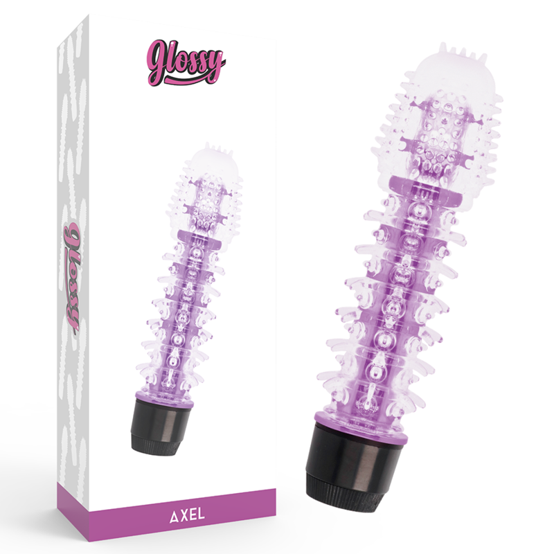 Glossy Axel Vibrator Lilac | Niks.fi verkkokauppa