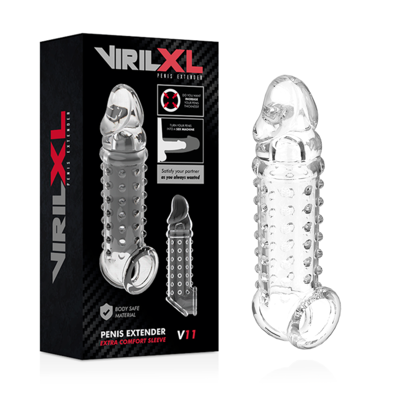 Virilxl Penis Extension And Sheath V11 Transparent | Niks.fi verkkokauppa