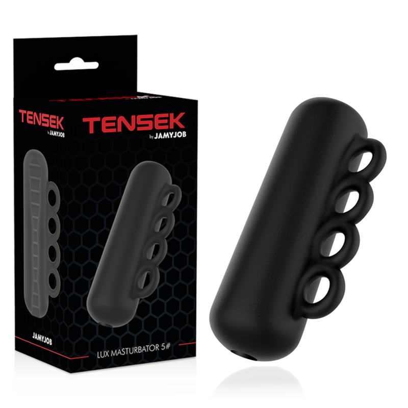 Jamyjob Extreme Tensek 5 Masturbator Black | Niks.fi verkkokauppa
