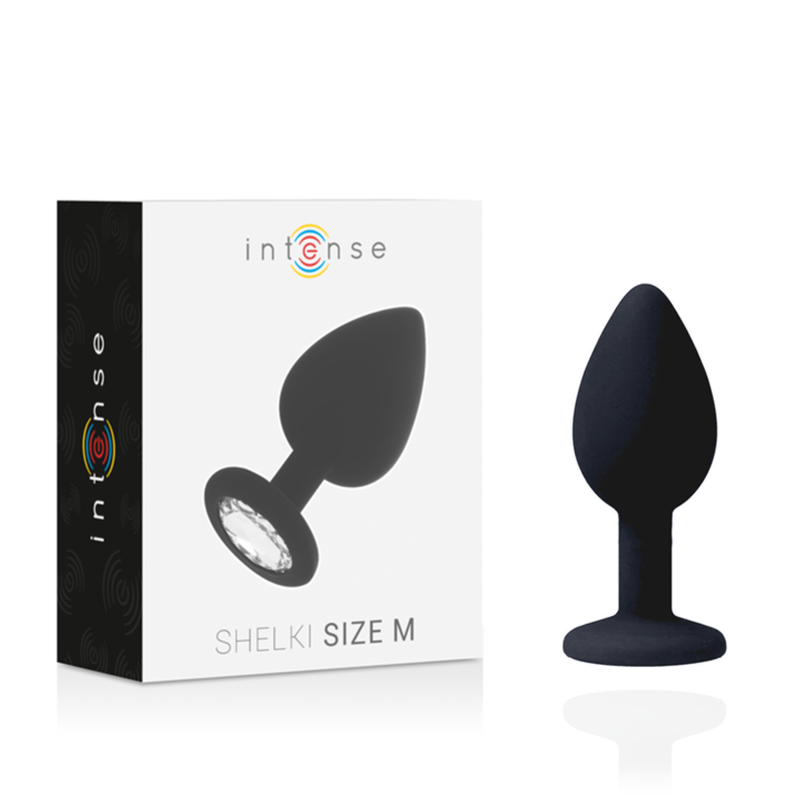 Intense Shelki M Anal Plug Black | Niks.fi verkkokauppa