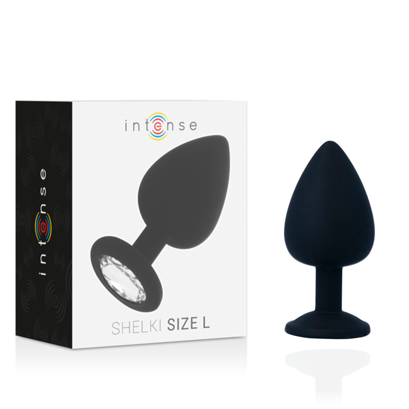Intense Shelki L Anal Plug Black | Niks.fi verkkokauppa