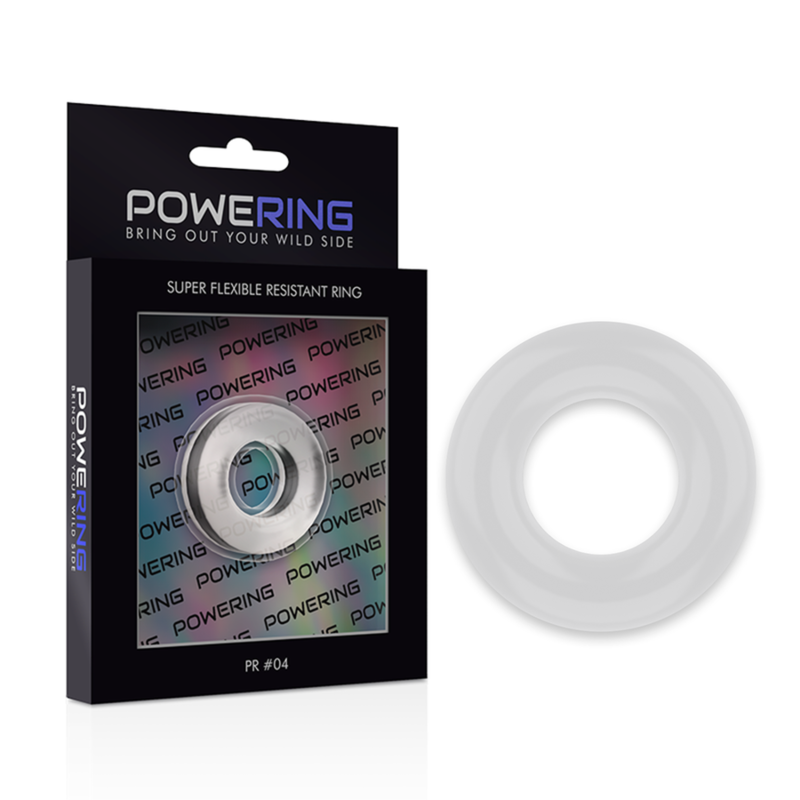 Powering Super Flexible And Resistant Penis Ring 3.8Cm Pr04 Clear | Niks.fi verkkokauppa