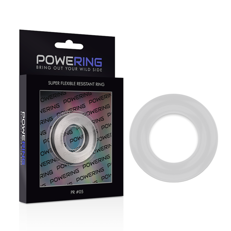 Powering Super Flexible And Resistant Penis Ring 4.8Cm Pr05 Clear | Niks.fi verkkokauppa