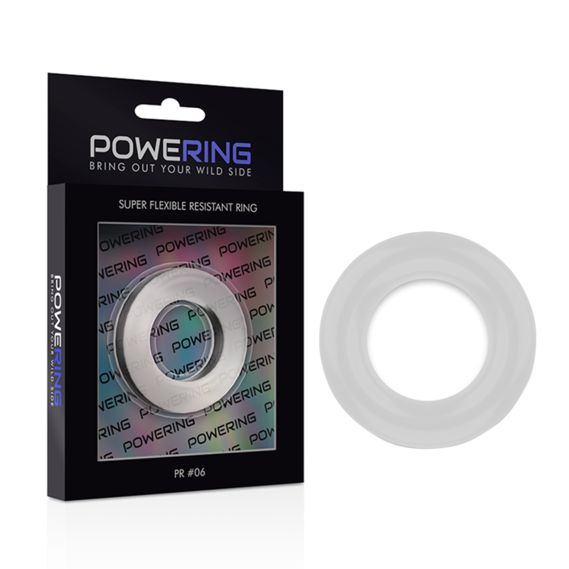 Powering Super Flexible And Resistant Penis Ring 5.5Cm Pr06 Clear | Niks.fi verkkokauppa
