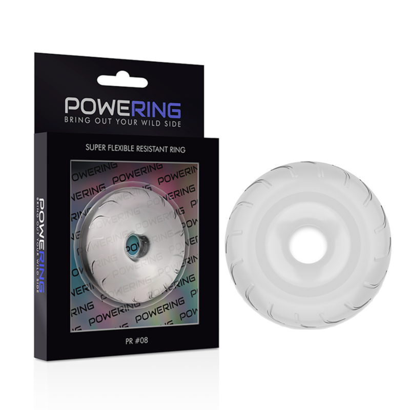 Powering Super Flexible And Resistant Penis Ring 5Cm Pr08 Clear | Niks.fi verkkokauppa