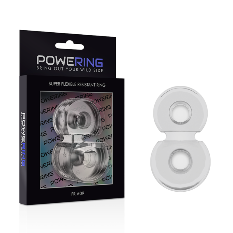 Powering Super Flexible And Resistant Double Penis Ring Pr09 Clear | Niks.fi verkkokauppa