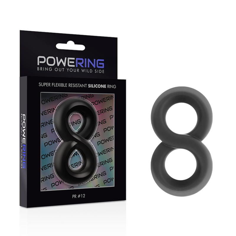 Powering Super Flexible And Resistant Penis And Testicle Ring Pr12 Black | Niks.fi verkkokauppa