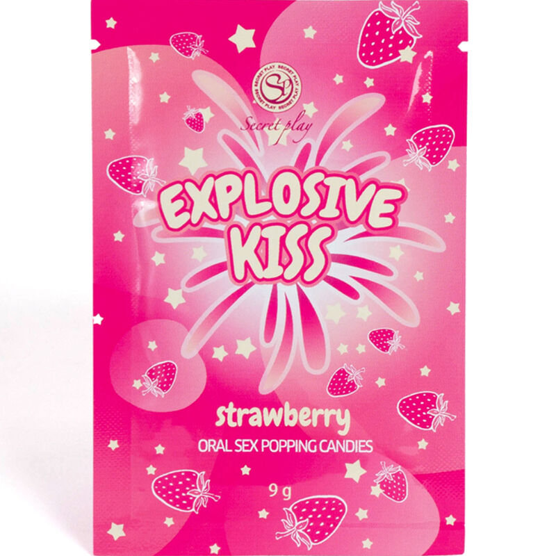 Secretplay Strawberry Explosive Candies | Niks.fi verkkokauppa