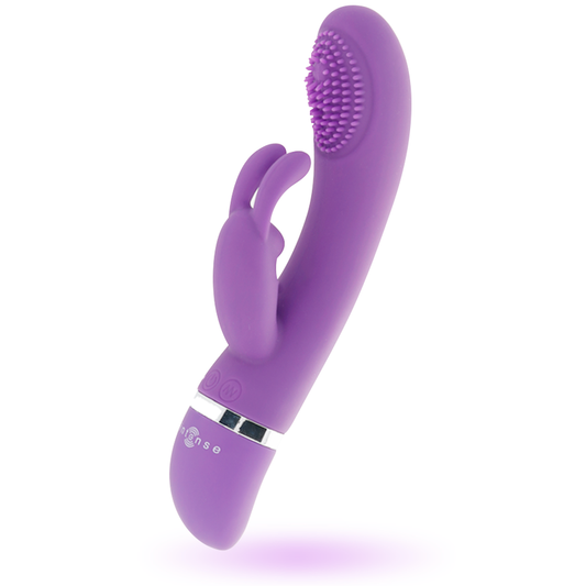 Intense Susy Silicon Rabbit Lilac Oscillating Vibrator | Niks.fi verkkokauppa