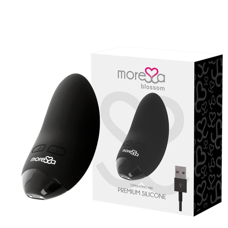 Moressa Blossom Black Vibrator | Niks.fi verkkokauppa
