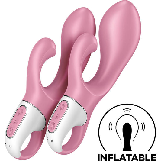 Satisfyer Air Pump Bunny 2 Vaaleanpunainen | Niks.fi verkkokauppa