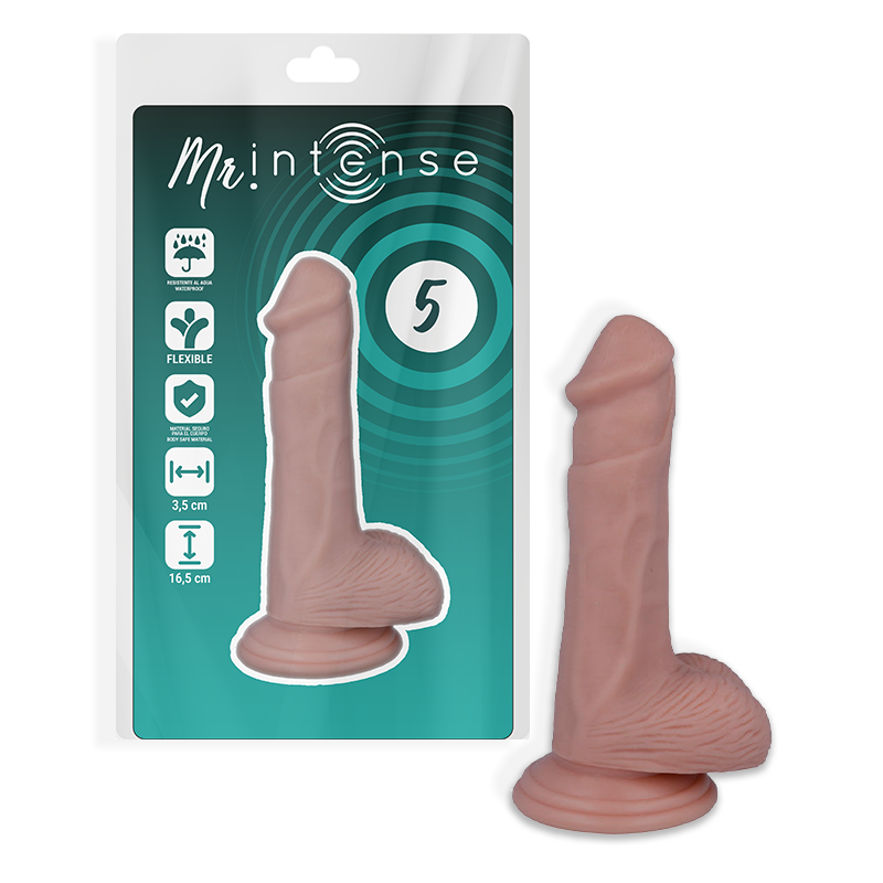 Mr Intense 5 Realistic Cock 16.5 Cm -O 3.5 Cm | Niks.fi verkkokauppa