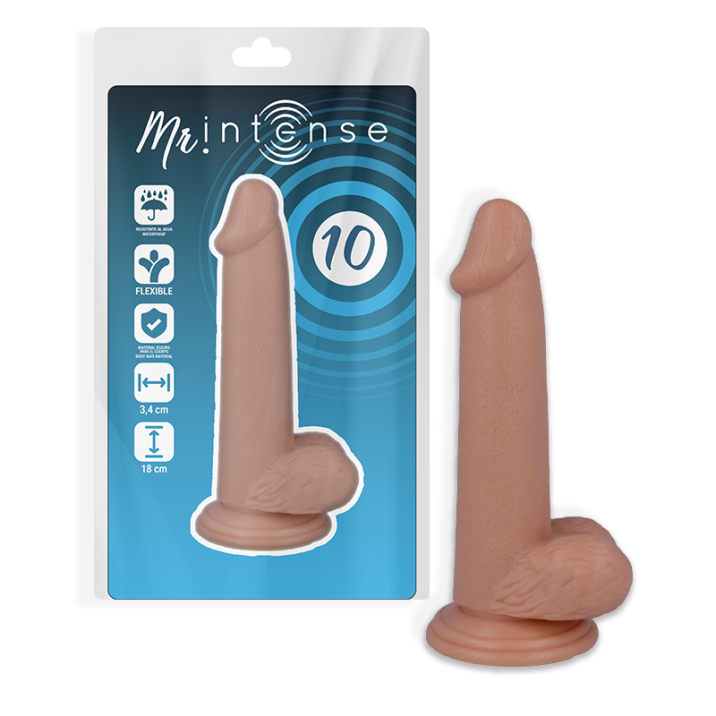 Mr Intense 10 Realistic Cock 18 Cm -O 3.4 Cm | Niks.fi verkkokauppa