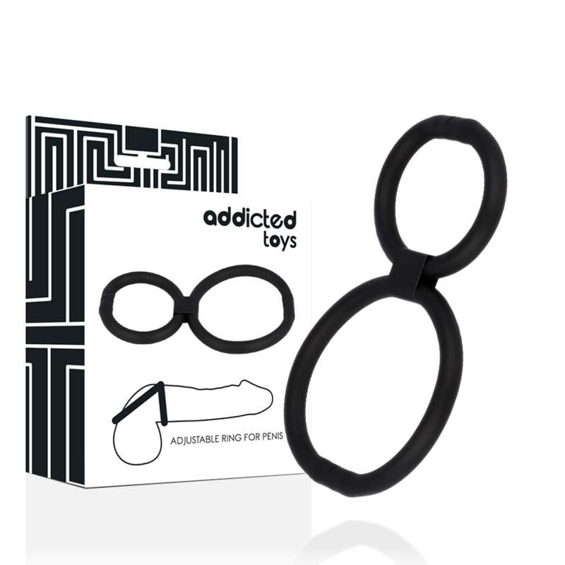 Addicted Toys Adjustable Rings For Penis | Niks.fi verkkokauppa